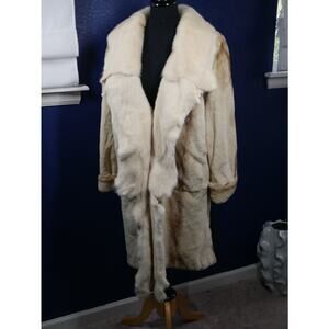 Gorgeous Laser Sheared & Long Hair Mink Fur Coat Jacket
